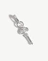 MISSOMA KEY CLIP-ON PENDANT SILVER PLATED,CR S P18 NS