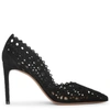 ALAÏA Vienne suede leather pumps