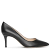 GIANVITO ROSSI GIANVITO 70 BLACK LEATHER PUMPS