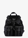 Prada Crossbody Backpack Mini Bag In Black