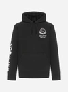 MONCLER FELPA CON CAPPUCCIO IN COTONE