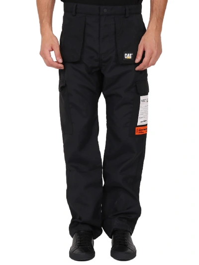Heron Preston X Caterpillar In Black
