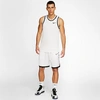 Nike Men's Elite Dri-fit Basketball Shorts In White
