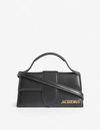 Jacquemus Le Bambino Small Leather Shoulder Bag In Black