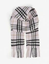 BURBERRY KIDS VINTAGE CHECK CASHMERE SCARF,R03667197