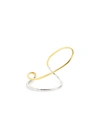 Charlotte Chesnais 'ivy' Curve Bracelet In Metallic