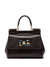 DOLCE & GABBANA SMALL SICILY TOP-HANDLE BAG