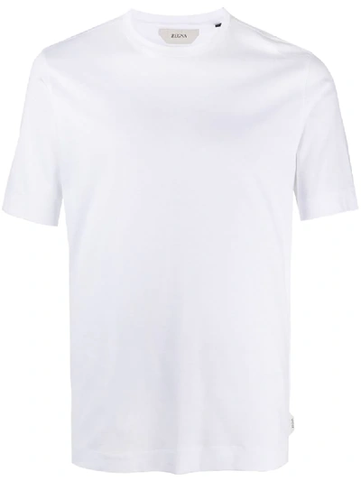 Z Zegna Round-neck T-shirt In White
