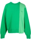 AMBUSH MIX LONG-SLEEVED SWEATSHIRT