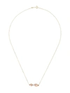 ALIITA SWIMMER PENDANT 9KT YELLOW GOLD NECKLACE