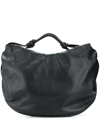 Aeron Oversized Shoulder Bag In Black