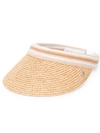 Helen Kaminski Bianca Visor Hat In Brown