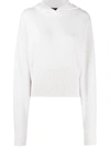 FEDERICA TOSI HOODED WOOL JUMPER