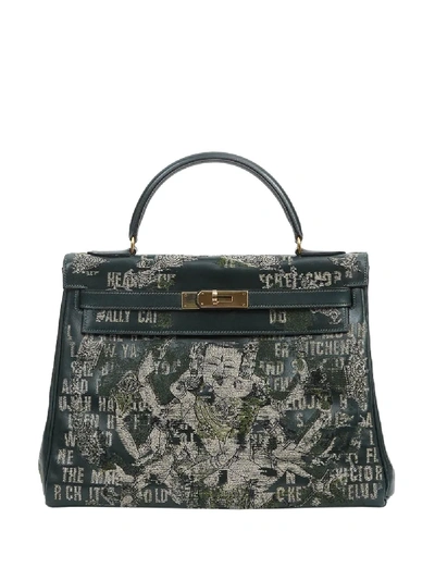 Jay Ahr Hermès Kelly Sellier Tote Bag In Green
