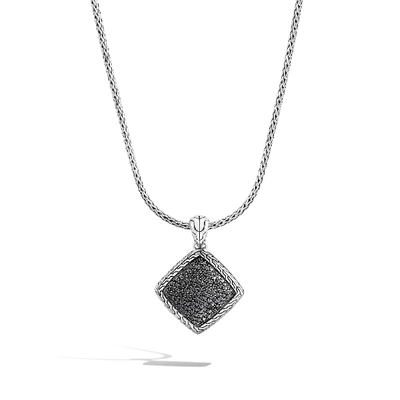 JOHN HARDY JOHN HARDY CARVED CHAIN PENDANT NECKLACE,NBS9003494BLSBN