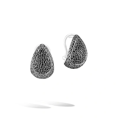 JOHN HARDY JOHN HARDY CLASSIC CHAIN BUDDHA BELLY EARRINGS,EBS9002654BLSBN