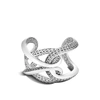 John Hardy Silver Asli Classic Chain Link 44.5mm Large Cuff In Multicolor