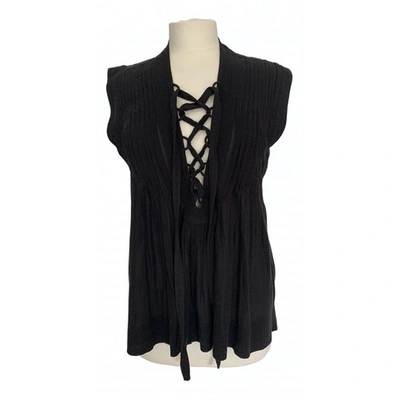 Pre-owned Isabel Marant Étoile Black Cotton Top