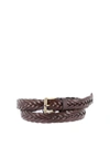 ANDERSON'S ANDERSON'S MEN'S BROWN LEATHER BELT,2781PI2102967M1 105