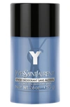 Saint Laurent Y Alcohol-free Deodorant Stick 75g In Blue