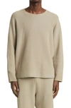ISSEY MIYAKE RUSTIC COTTON BLEND SWEATER,HP09KN002