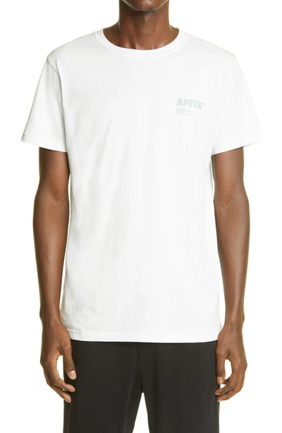 Affix Logo Graphic Tee In Green