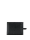 EMPORIO ARMANI TEXTURED LEATHER WALLET & CARD HOLDER