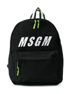 MSGM LOGO PRINT BACKPACK