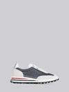 THOM BROWNE DARK GREY NYLON TECH RUNNER,FFD054A0655214831233