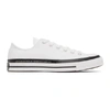 MONCLER GENIUS 7 MONCLER FRAGMENT HIROSHI WHITE CONVERSE EDITION CHUCK 70 LOW-TOP trainers