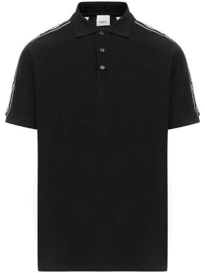 Burberry Polo Shirt In Black