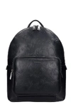 VERSACE BACKPACK IN BLACK LEATHER,11512198