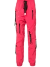 Haculla Multi-zip Track Trousers In Pink