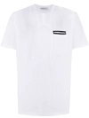 GIVENCHY RIBBON TRIMMED LOGO T-SHIRT