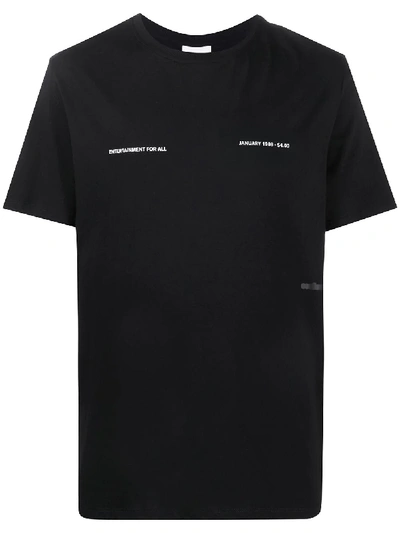 Soulland January T-shirt In Schwarz