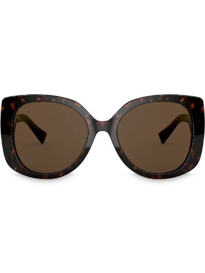 VERSACE MEDUSA ICON SQUARE-FRAME SUNGLASSES