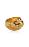 PAMELA LOVE DOME 14K GOLD-PLATED RING,827651