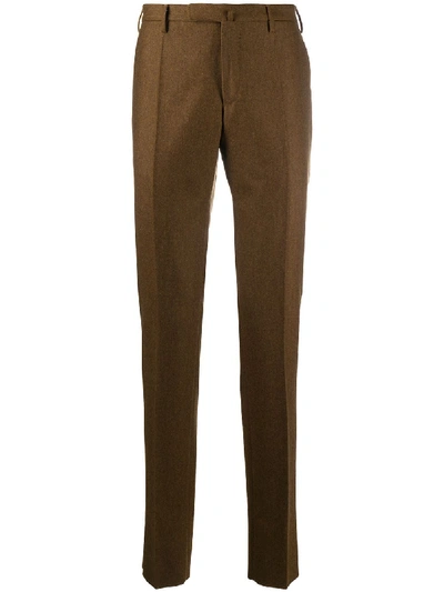 Incotex Casual Regular Chinos In Brown