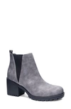 Dirty Laundry Women's Lido Lug Sole Booties Women's Shoes In Gray