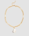 ANN TAYLOR PEARLIZED PENDANT NECKLACE,551192