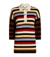 GANNI GANNI STRIPED CASHMERE SHIRT,15857331