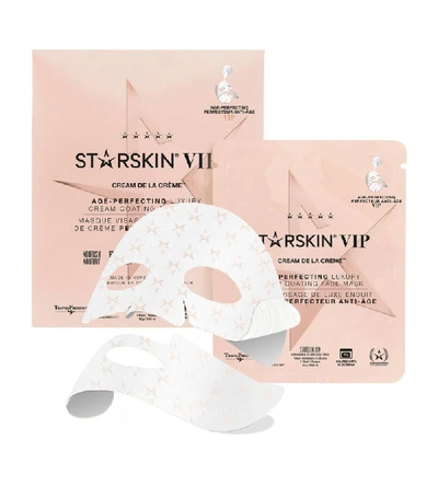 Starskin Vip Cream De La Creme Age-perfecting Luxury Cream Coating Face Mask In White