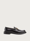 FERRAGAMO LOAFER WITH GANCINI AND STUD