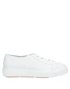 Santoni Sneakers In White