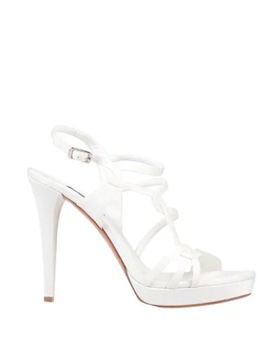Albano Sandals In Ivory