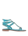Ash Sandals In Turquoise