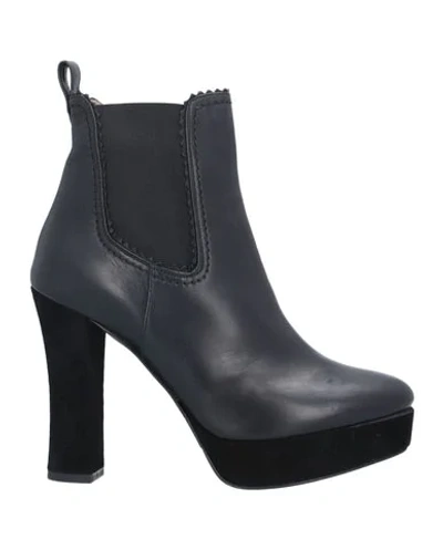 Albano Ankle Boots In Black