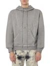 Diesel Red Tag X A-cold-wall* Logo Hoodie In Grey