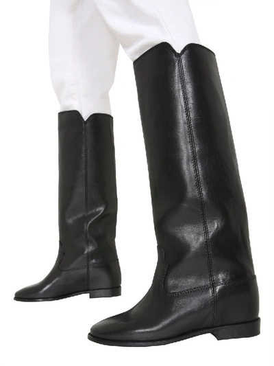 Isabel Marant "chess" Boots In Black