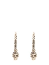 ALEXANDER MCQUEEN "SKULLS" EARRINGS